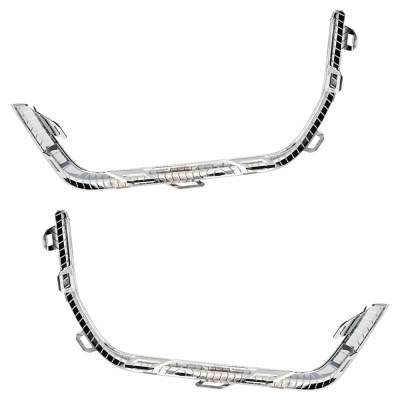 Rareelectrical - New Front Left Outer And Front Right Outer Fog Light Trim Compatible With Gmc Terrain Sle 4 Cyl 1.5L - Image 5