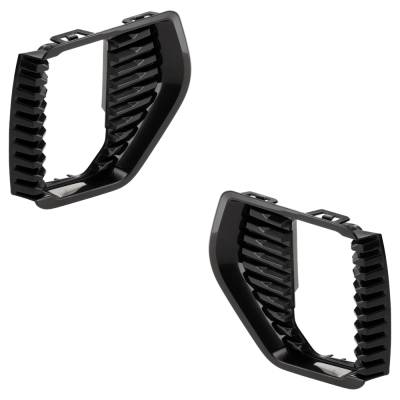Rareelectrical - New Front Left And Front Right Fog Light Trim Compatible With Gmc Sierra 1500 Limited Sle Sierra - Image 2