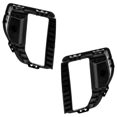 Rareelectrical - New Front Left And Front Right Fog Light Trim Compatible With Gmc Sierra 1500 Elevation Sierra 1500 - Image 5