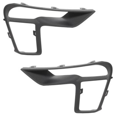 New Front Left And Front Right Fog Light Trim Compatible With Ford Explorer Sport 6 Cyl 3.5L