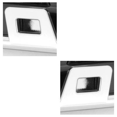 Rareelectrical - New Front Left And Front Right Fog Light Trim Compatible With Gmc Acadia Sl 4 Cyl 2.5L Acadia Sle 4 - Image 7