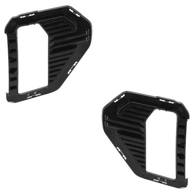 Rareelectrical - New Front Left And Front Right Fog Light Trim Compatible With Gmc Sierra 1500 Denali Sierra 1500 - Image 5