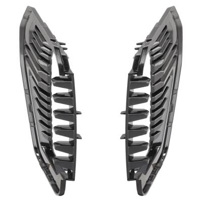 Rareelectrical - New Front Left And Front Right Fog Light Trim Compatible With Gmc Sierra 1500 Denali Sierra 1500 - Image 3
