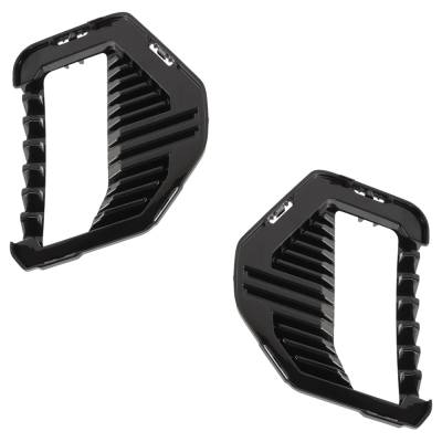 New Front Left And Front Right Fog Light Trim Compatible With Gmc Sierra 1500 At4 Sierra 1500