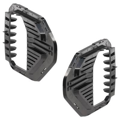Rareelectrical - New Front Left And Front Right Fog Light Trim Compatible With Gmc Sierra 1500 At4 Sierra 1500 - Image 7