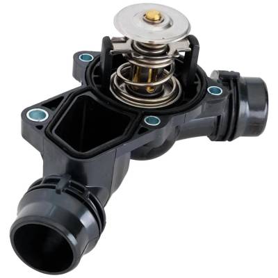 Rareelectrical - New 206 Degrees Thermostat Housing Compatible With Bmw 330Ci Base 6 Cyl 3.0L 530I Base 6 Cyl 3.0L Z3 - Image 3