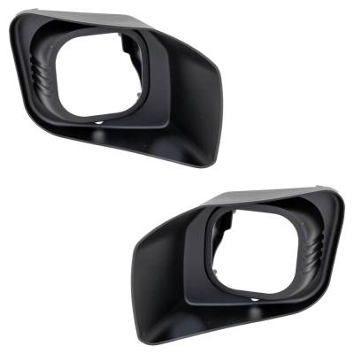 Rareelectrical - New Front Left And Front Right Fog Light Trim Compatible With Ford F-550 Super Duty Xl 10 Cyl 6.8L - Image 2