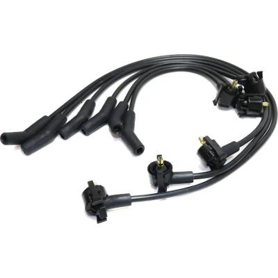 Rareelectrical - New Spark Plug Wire Compatible With Ford E-250 Econoline Xl 6 Cyl 4.2L E-250 Econoline Base 6 Cyl - Image 2