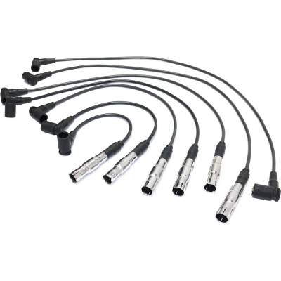 Rareelectrical - New Spark Plug Wire Compatible With Mercedes Benz 260E Base 6 Cyl 2.6L 300Te 4Matic 6 Cyl 3.0L 300Se - Image 2