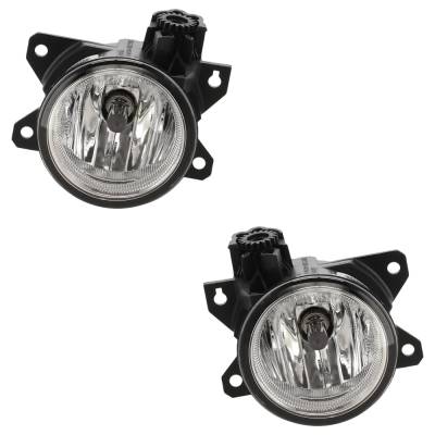 Rareelectrical - Front Left And Front Right Fog Light Compatible With Honda Fit Dx 4 Cyl 1.5L Civic Sport Touring 4 - Image 2