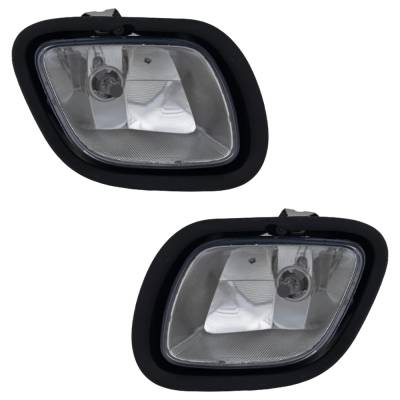 Rareelectrical - New Front Left And Front Right Fog Light Compatible With Freightliner Cascadia 126 Cascadia 113 - Image 2