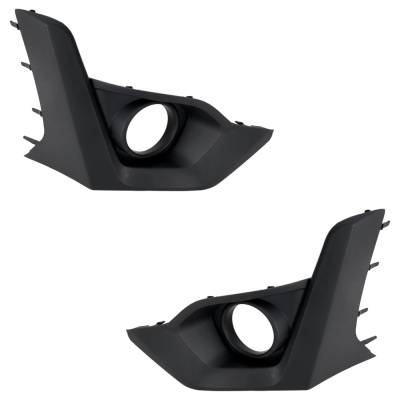 New Front Left And Front Right Fog Light Trim Compatible With Subaru Crosstrek Sport 4 Cyl 2.0L