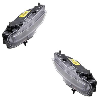 Rareelectrical - New Front Left And Front Right Fog Light Compatible With Acura Rdx Sh-Awd 4 Cyl 2.0L Ilx Base 4 Cyl - Image 2