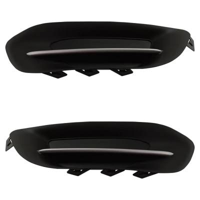 Rareelectrical - New Front Left And Front Right Fog Light Cover Compatible With Dodge Dart Aero Dart Se 2015-2016 By - Image 4