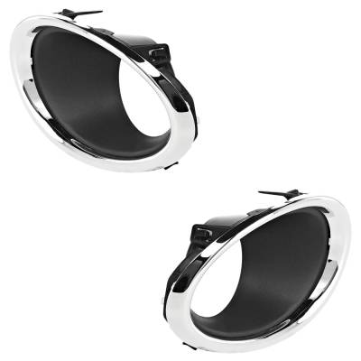 Rareelectrical - New Front Left And Front Right Fog Light Trim Compatible With Nissan Rogue Sport S Rogue Sport Sv - Image 2
