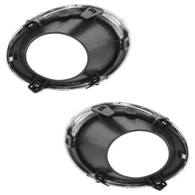 Rareelectrical - New Front Left And Front Right Fog Light Trim Compatible With Nissan Rogue Sport S Rogue Sport Sv - Image 5