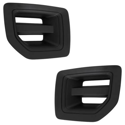 New Front Left And Front Right Fog Light Cover Compatible With Gmc Sierra 2500 Hd Base 8 Cyl 6.6L