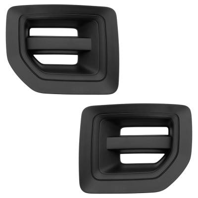 Rareelectrical - New Front Left And Front Right Fog Light Cover Compatible With Gmc Sierra 2500 Hd Sle 8 Cyl 6.6L - Image 2