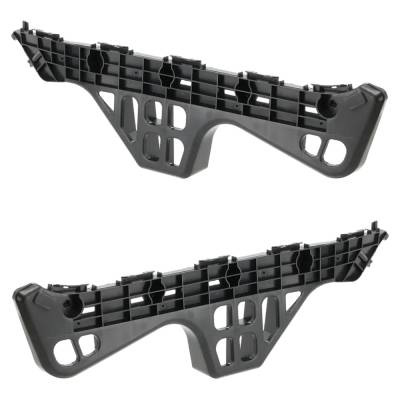Rareelectrical - New Rear Left And Rear Right Bumper Bracket Compatible With Toyota Prius V Five 4 Cyl 1.8L Prius V - Image 2