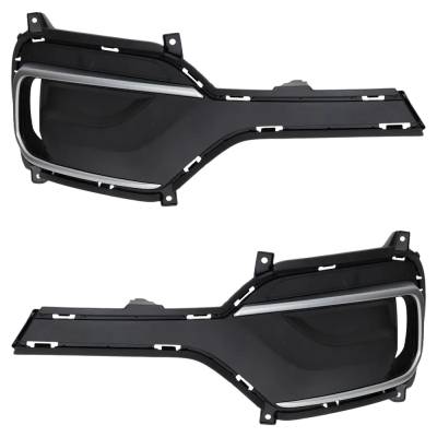 Rareelectrical - New Premium Front Left And Front Right Fog Light Cover Compatible With Hyundai Santa Fe Sport Luxury - Image 3