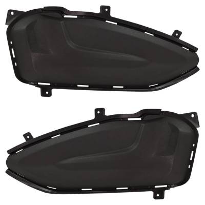 New Front Left And Front Right Fog Light Cover Compatible With Ford Edge Sel 4 Cyl 2.0L Edge Se 4