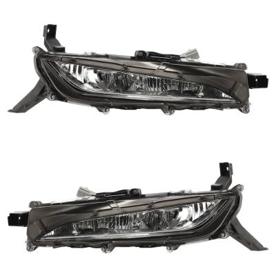 Rareelectrical - New OEM Replacement Front Left And Front Right Fog Light Compatible With Lexus Rx350 Base Rx350 F - Image 2