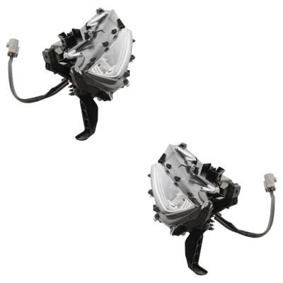 Rareelectrical - New OEM Replacement Front Left And Front Right Fog Light Compatible With Lexus Rx350 F Sport Rx350l - Image 8