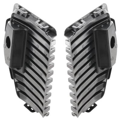 Rareelectrical - New Front Left And Front Right Fog Light Cover Compatible With Gmc Sierra 1500 Base 4 Cyl 2.7L - Image 4