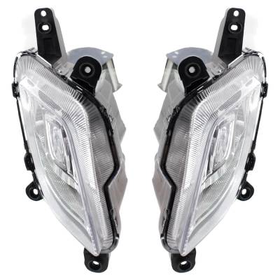 Rareelectrical - New Front Left And Front Right Fog Light Compatible With Kia Sportage Lx Sportage Ex Luxury - Image 2