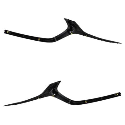 Rareelectrical - New Pair Of Grille Trim Compatible With Mazda 3 Carbon Edition 3 Base 2019-2023 By Ma1212107 - Image 4