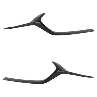 Rareelectrical - New Pair Of Grille Trim Compatible With Mazda 3 2.5 S 3 Premium 2019-2023 By Ma1212107 Ma1213107 - Image 2