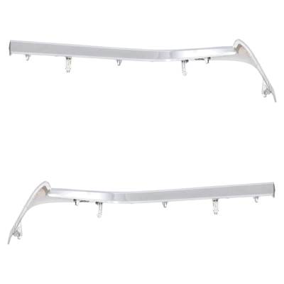 Rareelectrical - New Pair Of Grille Trim Compatible With Mazda 3 Sport Gt 3 Gs 2017-2018 By Ma1214106 Ma1215106 - Image 6