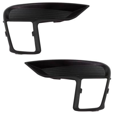 New Front Left And Front Right Fog Light Cover Compatible With Ford Explorer Base 2018-2019 By