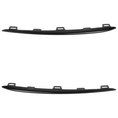 Rareelectrical - New Pair Of Grille Trim Compatible With Mercedes Benz Gle450 4Matic 6 Cyl 3.0L Gle580 4Matic 8 Cyl - Image 2