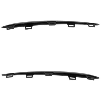 Rareelectrical - New Pair Of Grille Trim Compatible With Mercedes Benz Gle450 4Matic 6 Cyl 3.0L Gle580 4Matic 8 Cyl - Image 5