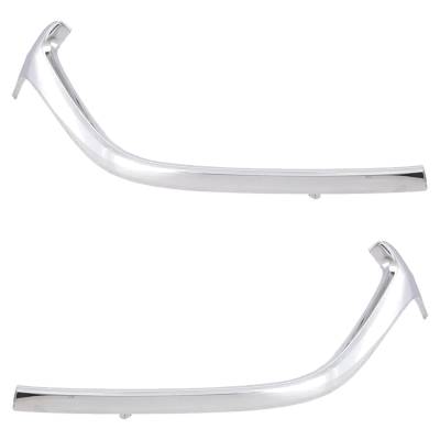 Rareelectrical - New Pair Of Grille Trim Compatible With Mazda 3 Sport Gs 3 Sport Gx 2017-2018 By Ma1214106 Ma1215106 - Image 2