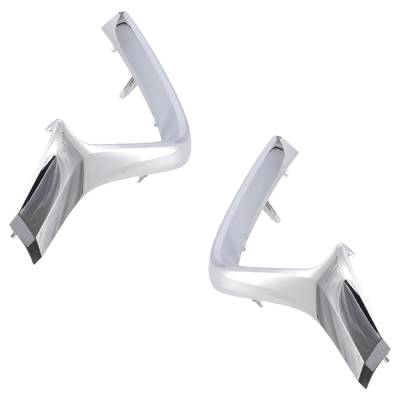 Rareelectrical - New Pair Of Grille Trim Compatible With Mazda 3 Sport Gs 3 Sport Gx 2017-2018 By Ma1214106 Ma1215106 - Image 8
