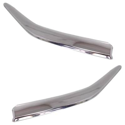 Rareelectrical - New Left Lower And Right Lower Grille Trim Compatible With Honda Accord Hfp 6 Cyl 3.5L Accord Lx 4 - Image 2