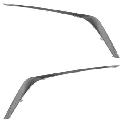 Rareelectrical - New Pair Of Grille Trim Compatible With Nissan Altima Platinum 4 Cyl 2.5L Altima Sr 4 Cyl 2.0L 2023 - Image 1