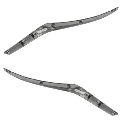 Rareelectrical - New Pair Of Grille Trim Compatible With Nissan Altima Platinum 4 Cyl 2.5L Altima Sr 4 Cyl 2.0L 2023 - Image 3