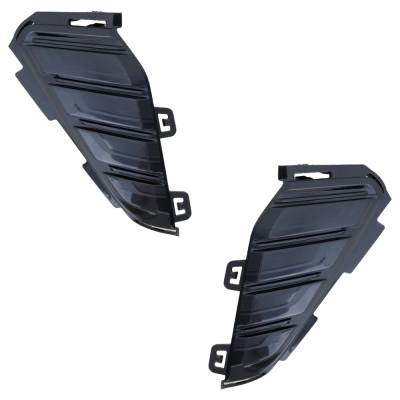 New Front Left And Front Right Fog Light Cover Compatible With Gmc Terrain Sle Terrain Sl 2018-2021