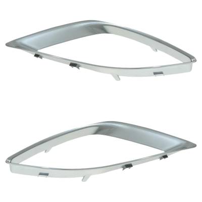 Rareelectrical - New Front Left And Front Right Fog Light Trim Compatible With Dodge Durango Citadel Durango Sxt - Image 3