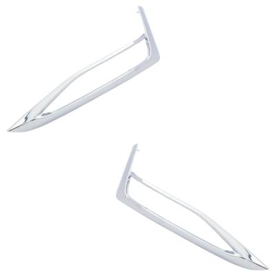 Rareelectrical - New Pair Of Grille Trim Compatible With Bmw 530I Xdrive Base 4 Cyl 2.0L 530E Xdrive Base 4 Cyl 2.0L - Image 2