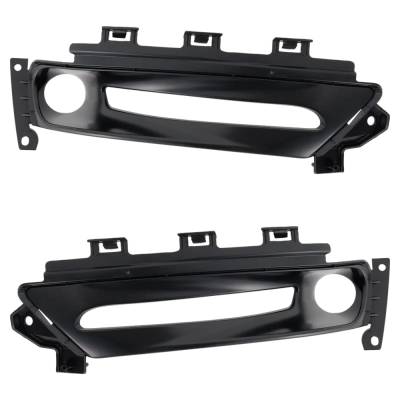 New Front Left And Front Right Fog Light Trim Compatible With Chrysler 300 C Platinum 6 Cyl 3.6L 300