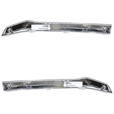 Rareelectrical - New Pair Of Grille Trim Compatible With Honda Pilot Lx 6 Cyl 3.5L Pilot Ex 6 Cyl 3.5L 2016-2018 By - Image 5