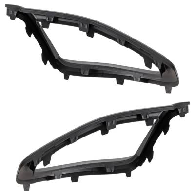 Rareelectrical - New Front Left And Front Right Fog Light Trim Compatible With Cadillac Escalade Esv Sport 8 Cyl 6.2L - Image 6
