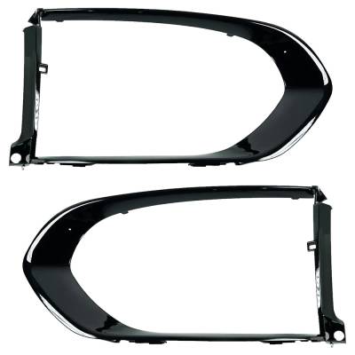 Rareelectrical - New Pair Of Grille Trim Compatible With Jaguar F-Pace S F-Pace First Edition 2017-2023 By Ja1039110 - Image 1