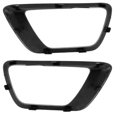 Rareelectrical - New Front Left And Front Right Fog Light Trim Compatible With Chevrolet Colorado Wt Colorado Base - Image 4