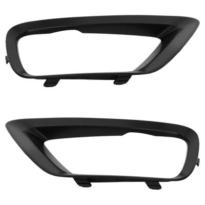 Rareelectrical - New Front Left And Front Right Fog Light Trim Compatible With Chevrolet Colorado Wt Colorado Base - Image 6