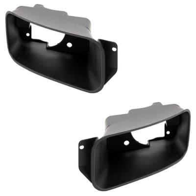 Rareelectrical - New Front Left And Front Right Fog Light Trim Compatible With Chevrolet Silverado 2500 Hd Ltz 8 Cyl - Image 2